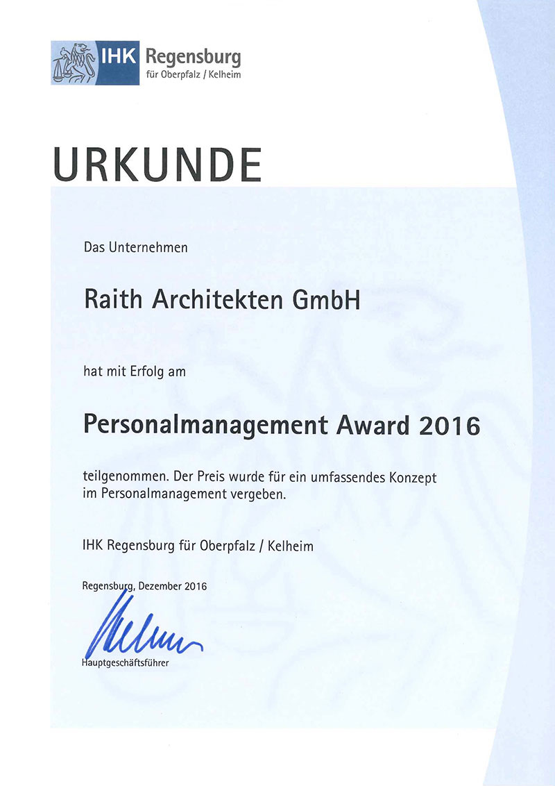 Personalmanagement Award 2016