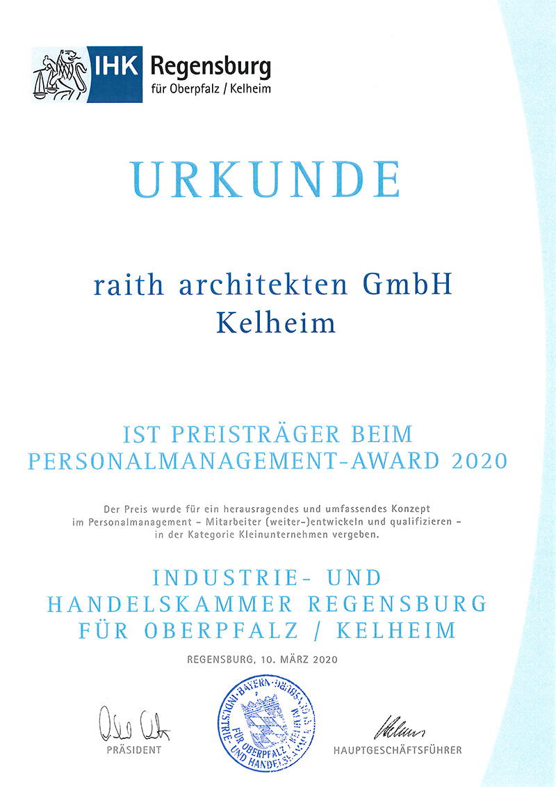 Personalmanagement Award 2020