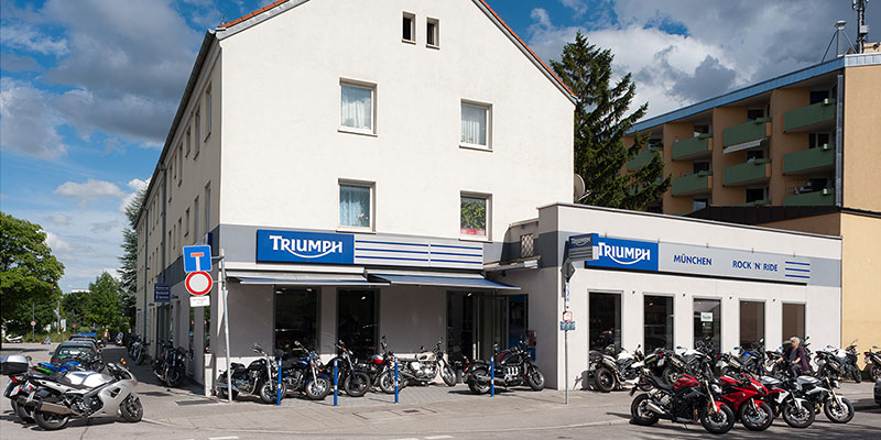 Triumph-Bikestore in München