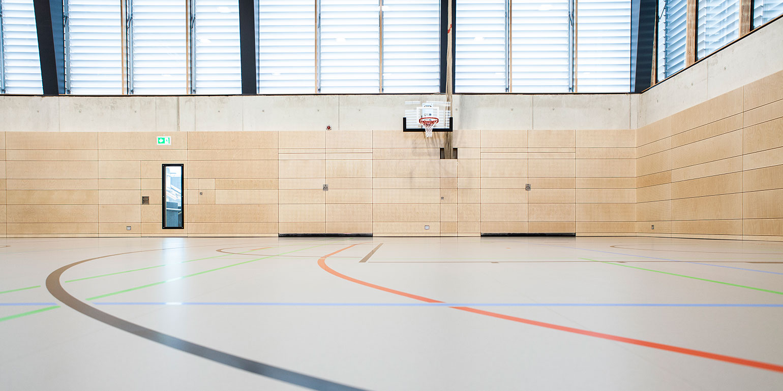 Ganztagsschule und Turnhalle an der GS Ebersberg