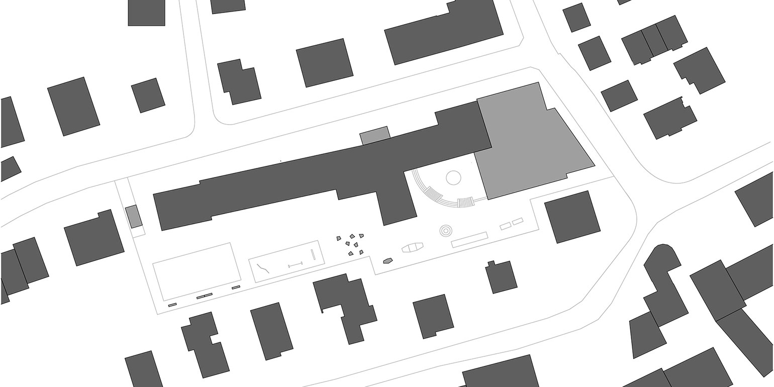 Ganztagsschule und Turnhalle an der GS Ebersberg