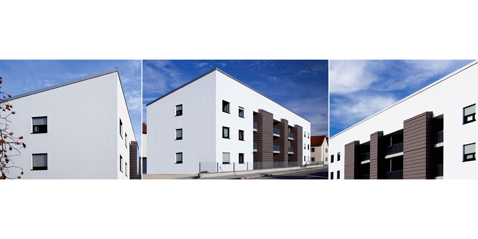 Neubau einer Wohnanlage nach sozialem Wohnbau in Kelheim