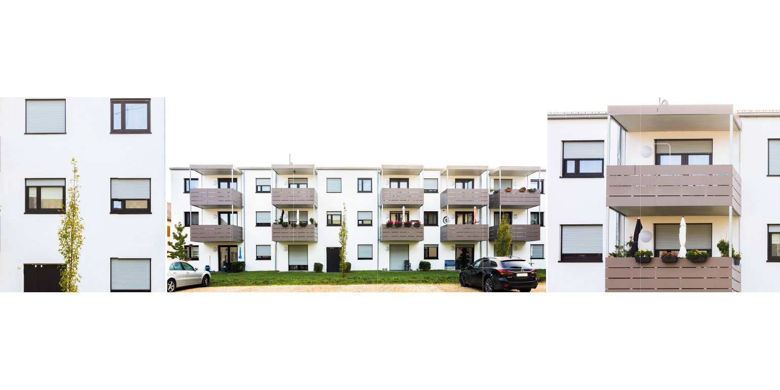 Neubau einer Wohnanlage nach sozialem Wohnbau in Kelheim