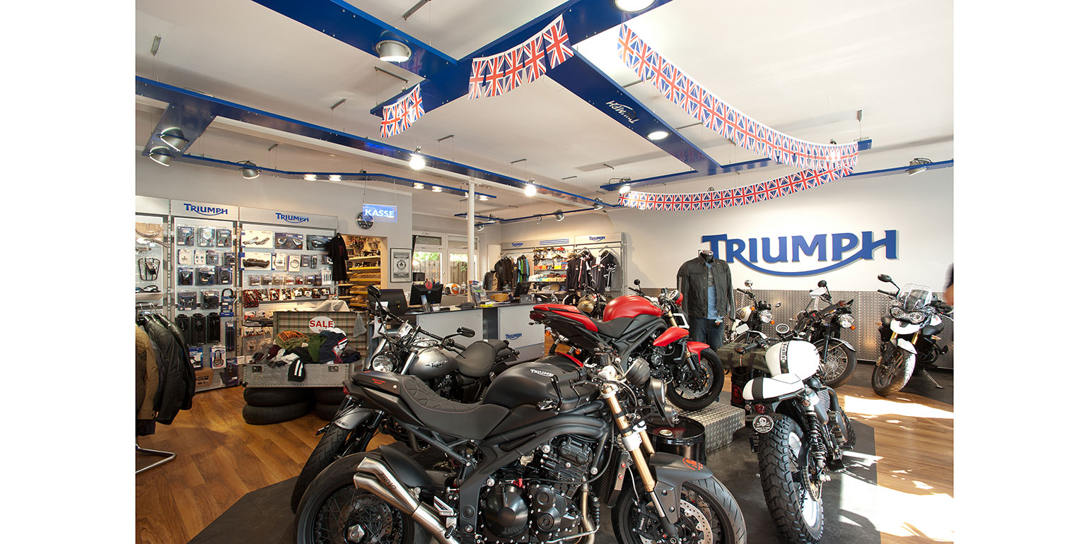Triumph-Bikestore in München