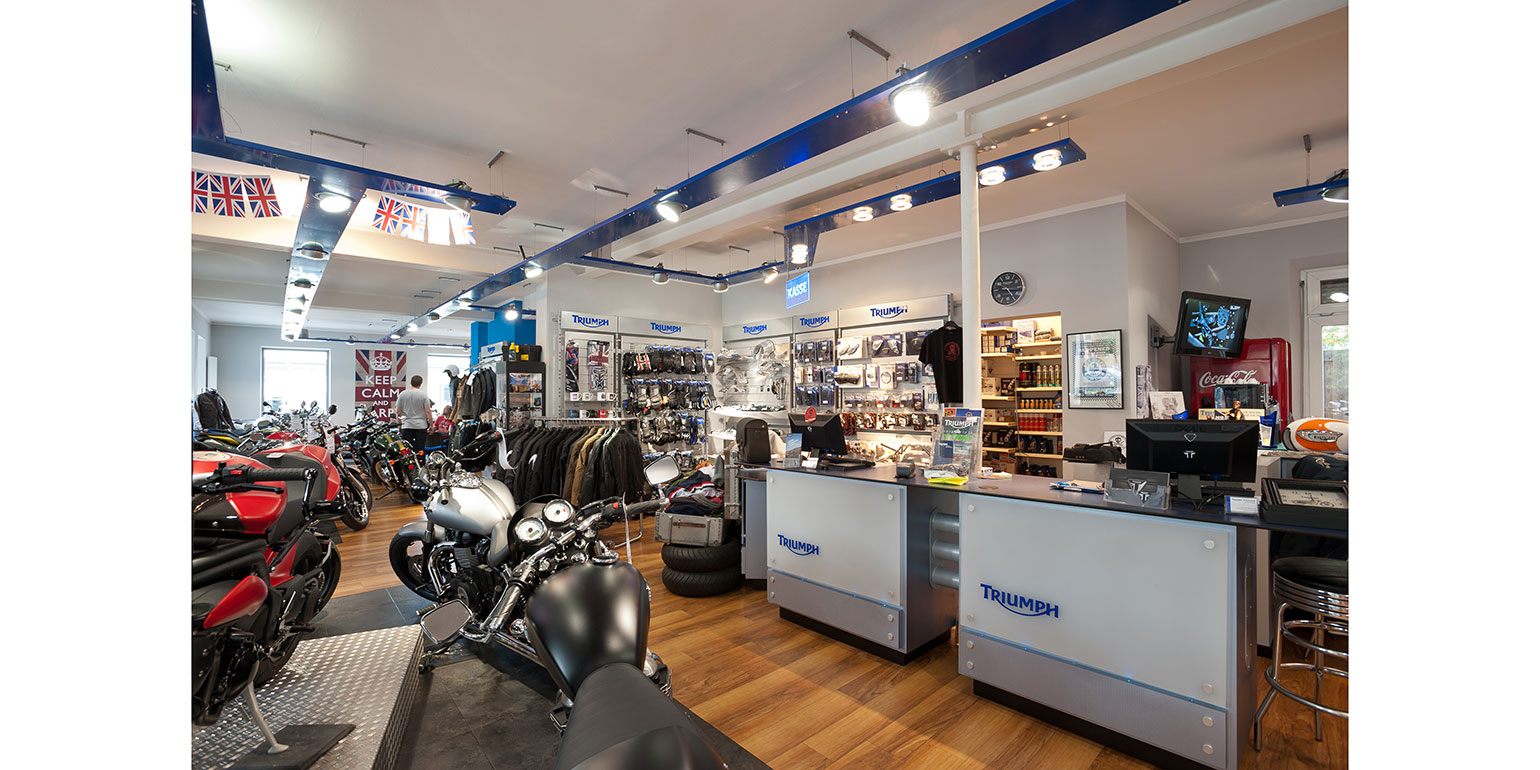 Triumph-Bikestore in München