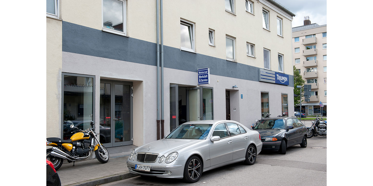 Triumph-Bikestore in München