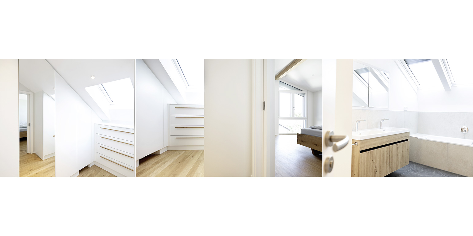 Obergeschoss und Dachgeschoss eines Wohnhauses in Kelheim